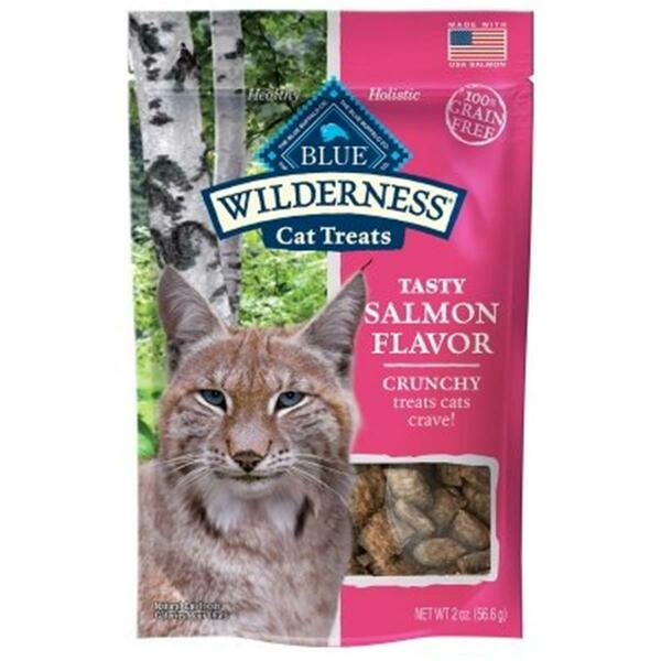 Blue Buffalo 2 oz Wilderness Cat Treat Salmon Crunchy 21012031